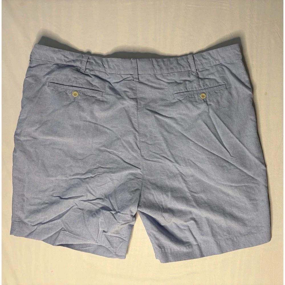 Polo Ralph Lauren Chino Shorts Men's Size 46Bx9 Big & Tall Blue Cotton Stretch